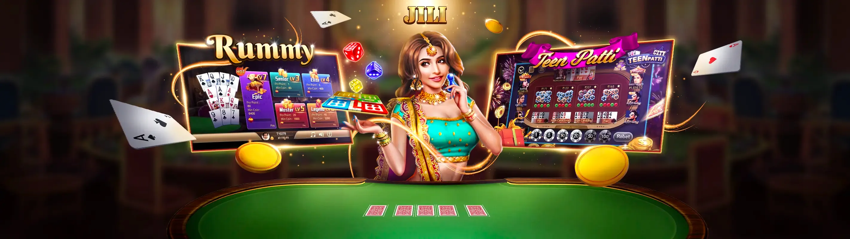 Sảnh Casino Trực Tuyến ibet889 với dealer xinh đẹp